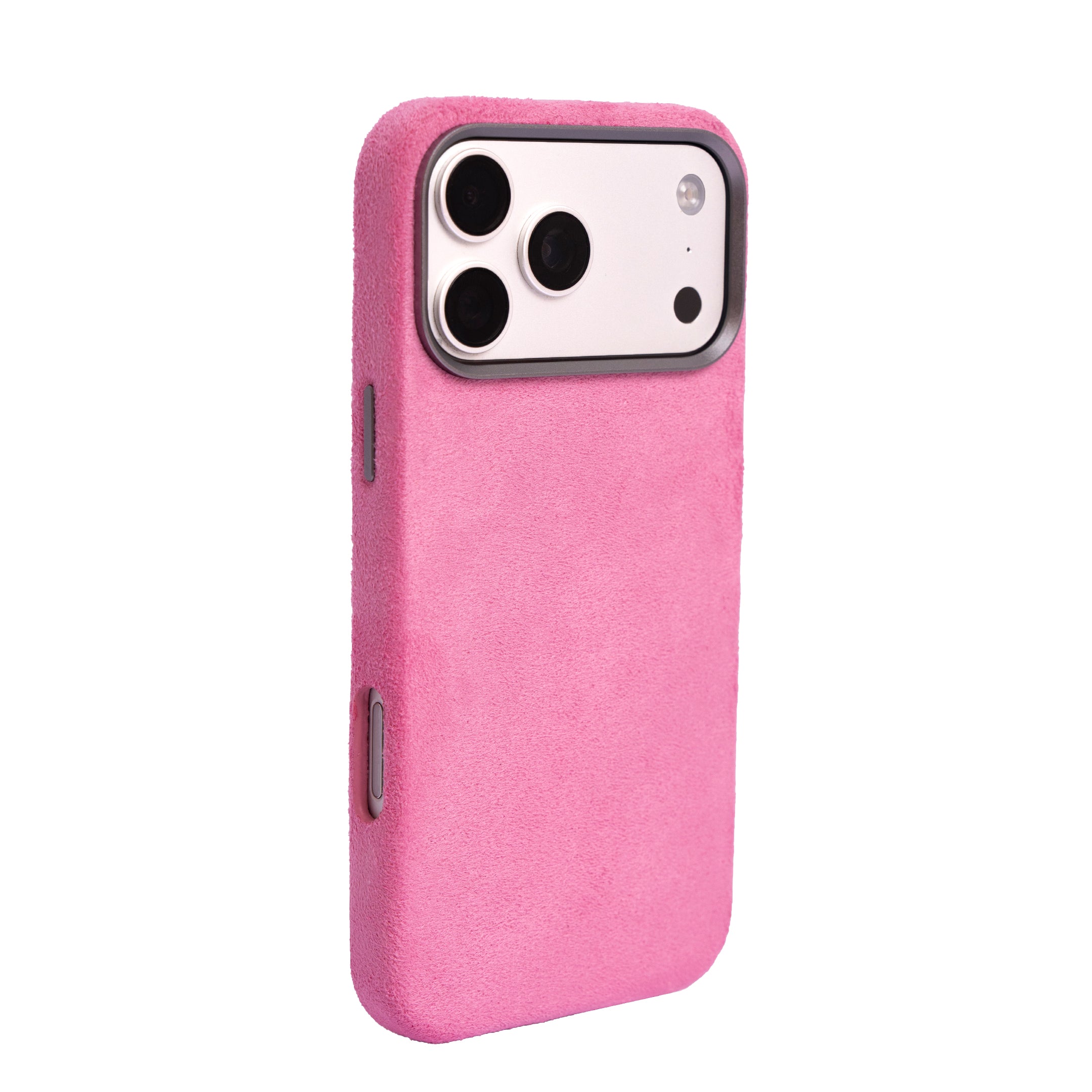 iPhone 17 Pro Max - Suede Case - Pink