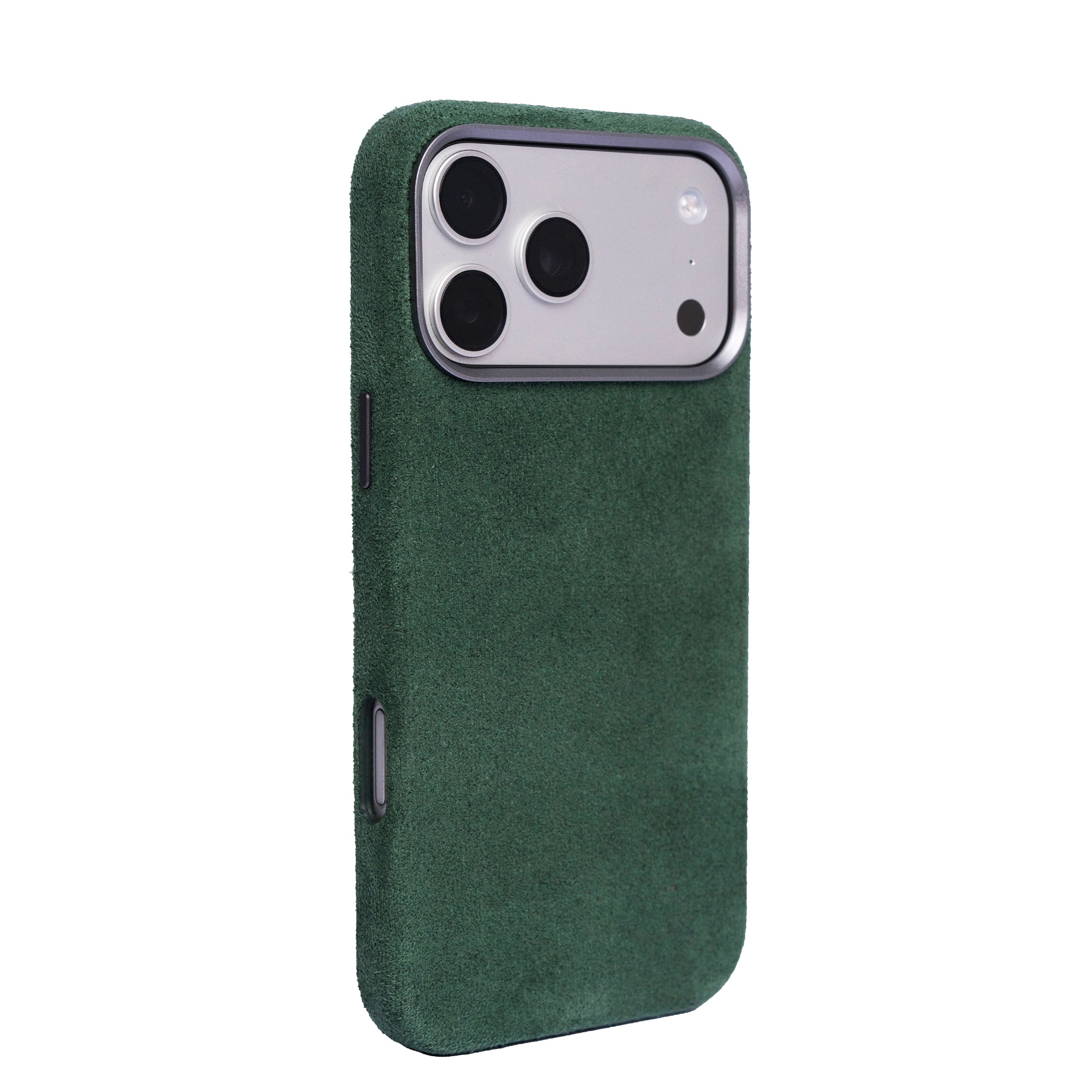 iPhone 17 Pro Max - Suede Case - Green
