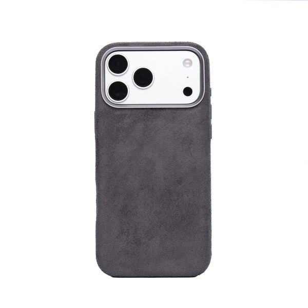 iPhone 17 Pro Max - Suede Case - Nardo Gray