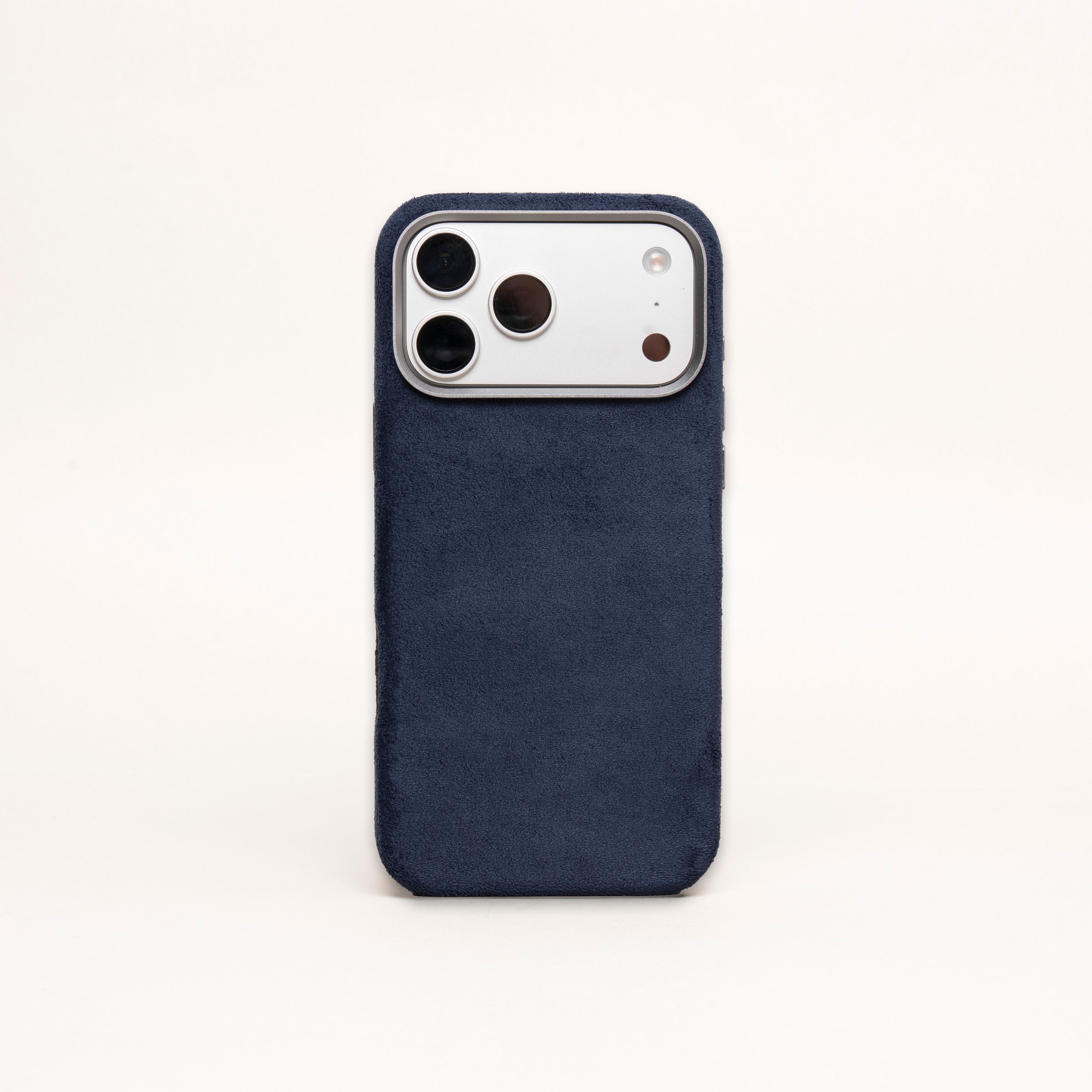 iPhone 17 Pro Max - Alcantara Case - Navy Blue