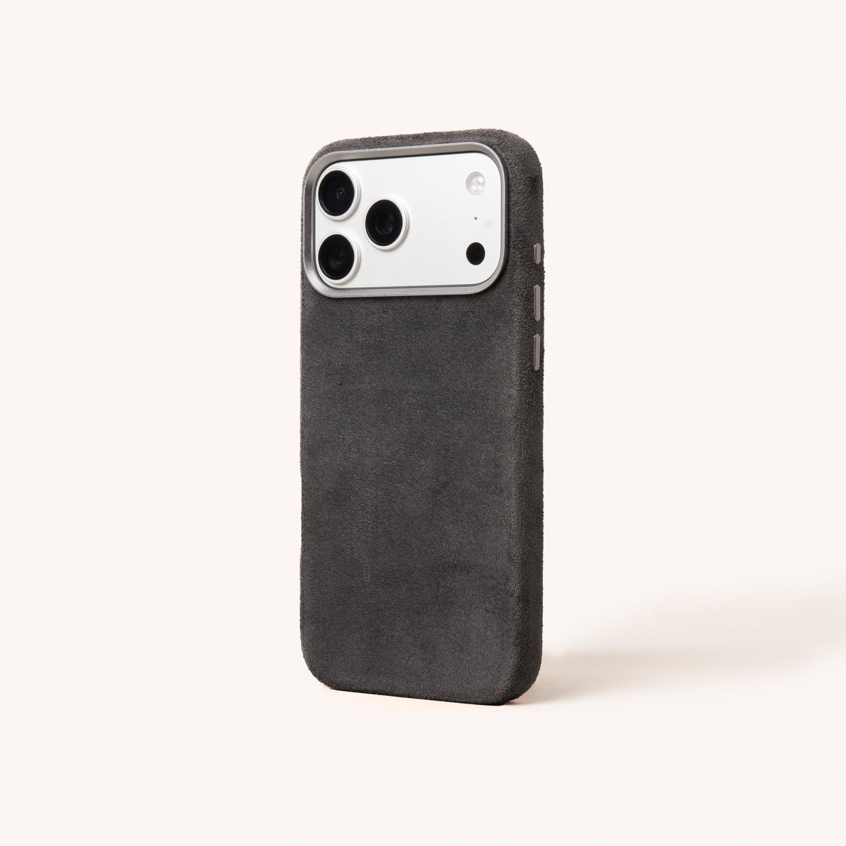 iPhone 17 Pro Max - Alcantara Case - Dark Gray