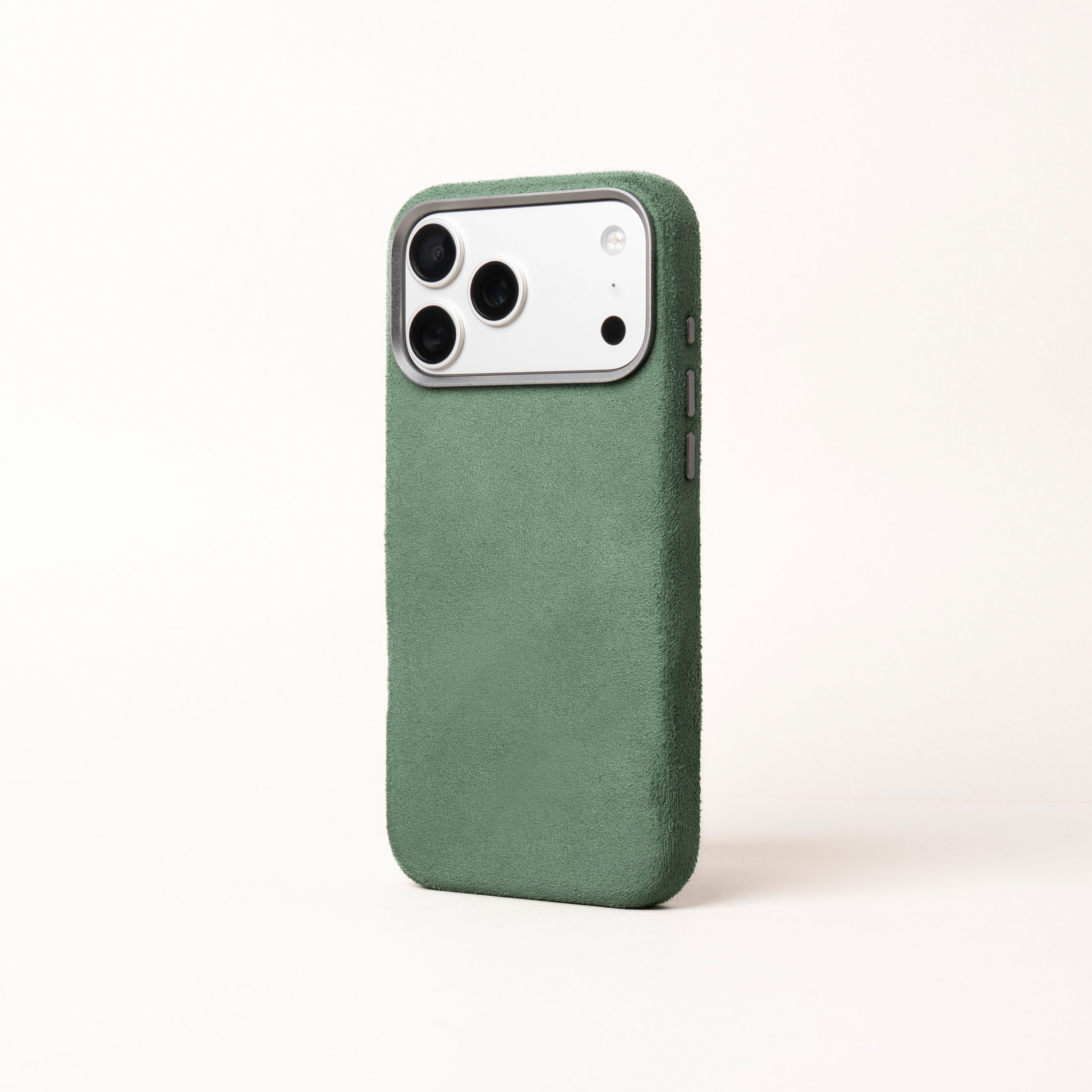 iPhone 17 Pro Max - Alcantara Case - Green
