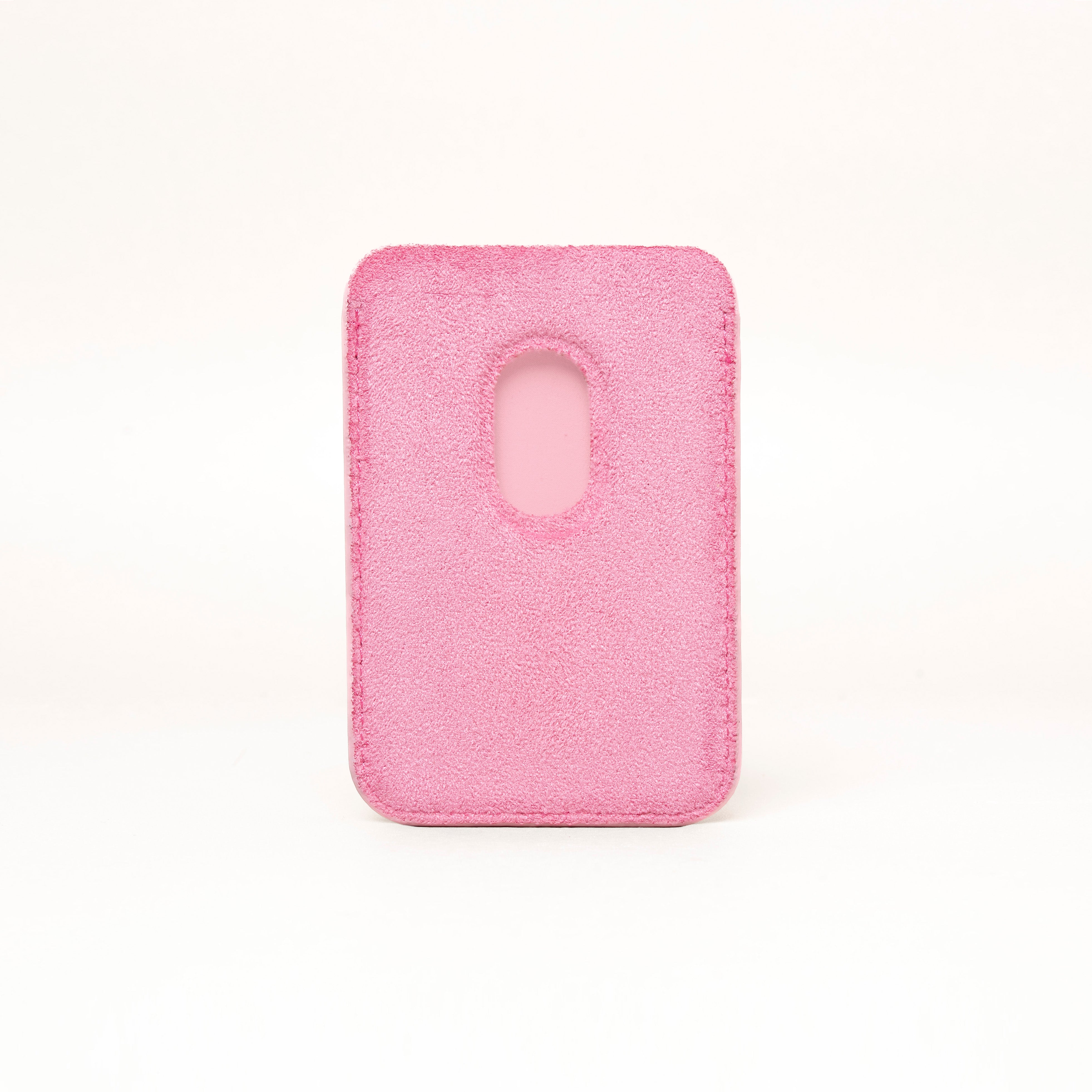 Alcantara Wallet - Pink
