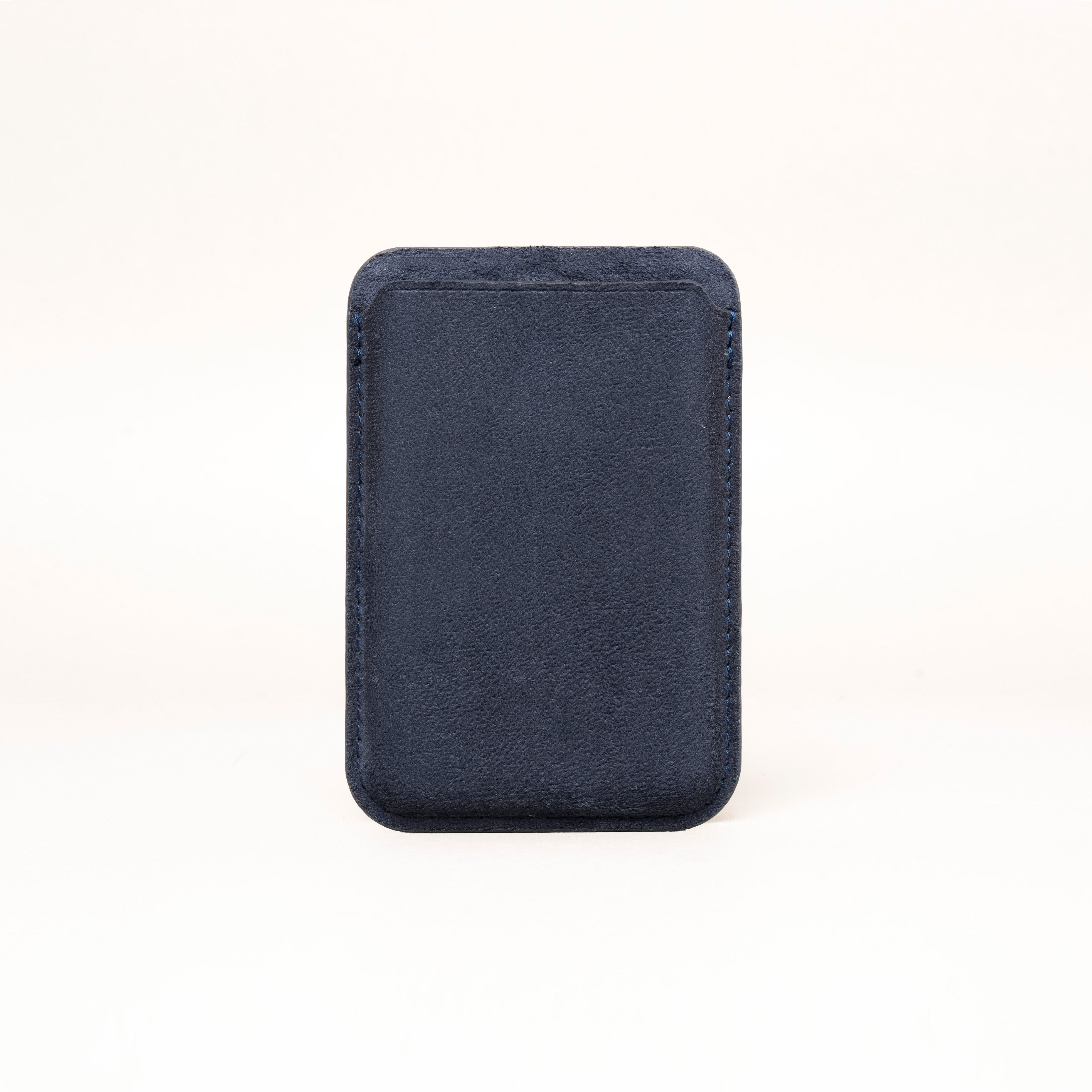 Alcantara Wallet - Navy Blue