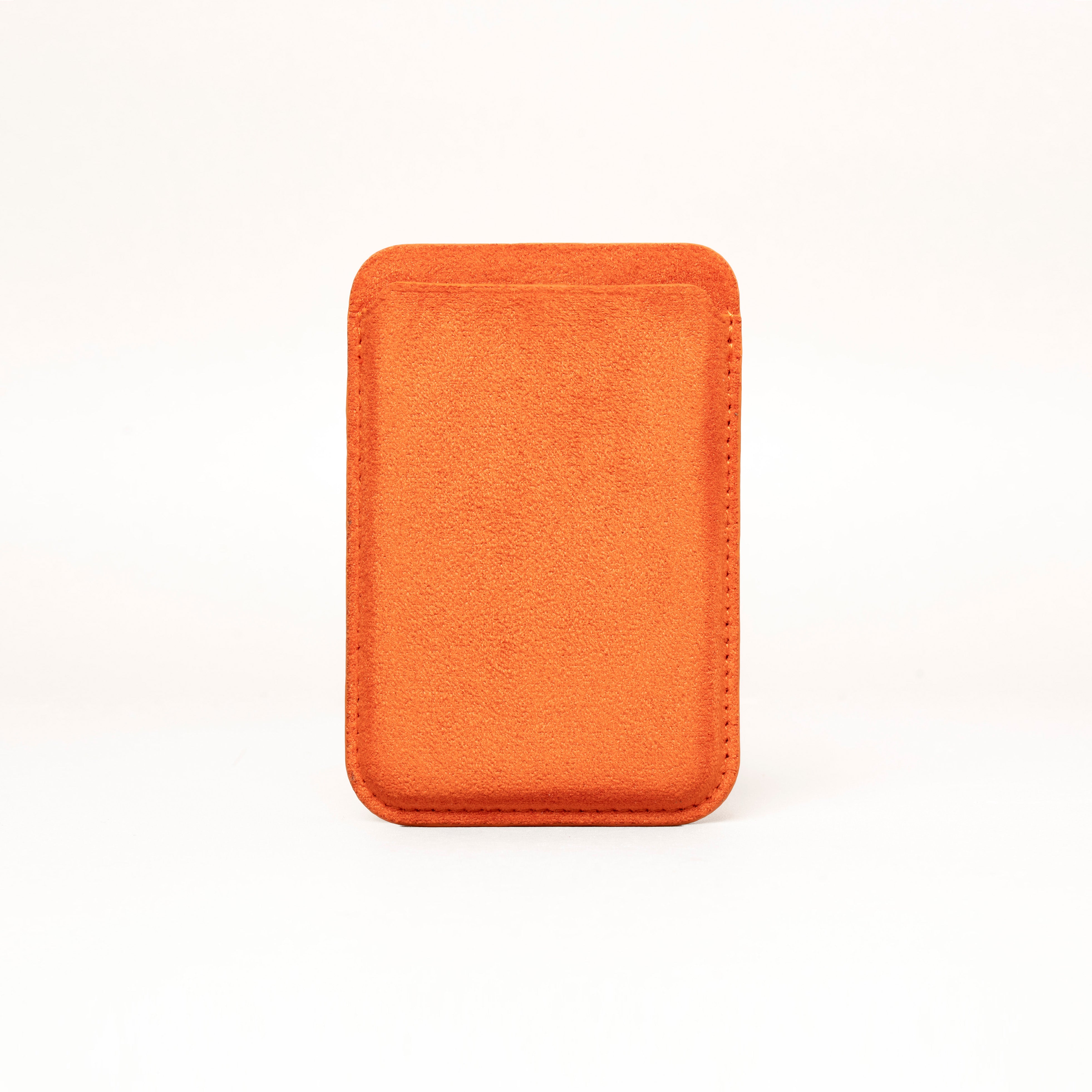 Alcantara Wallet - Orange