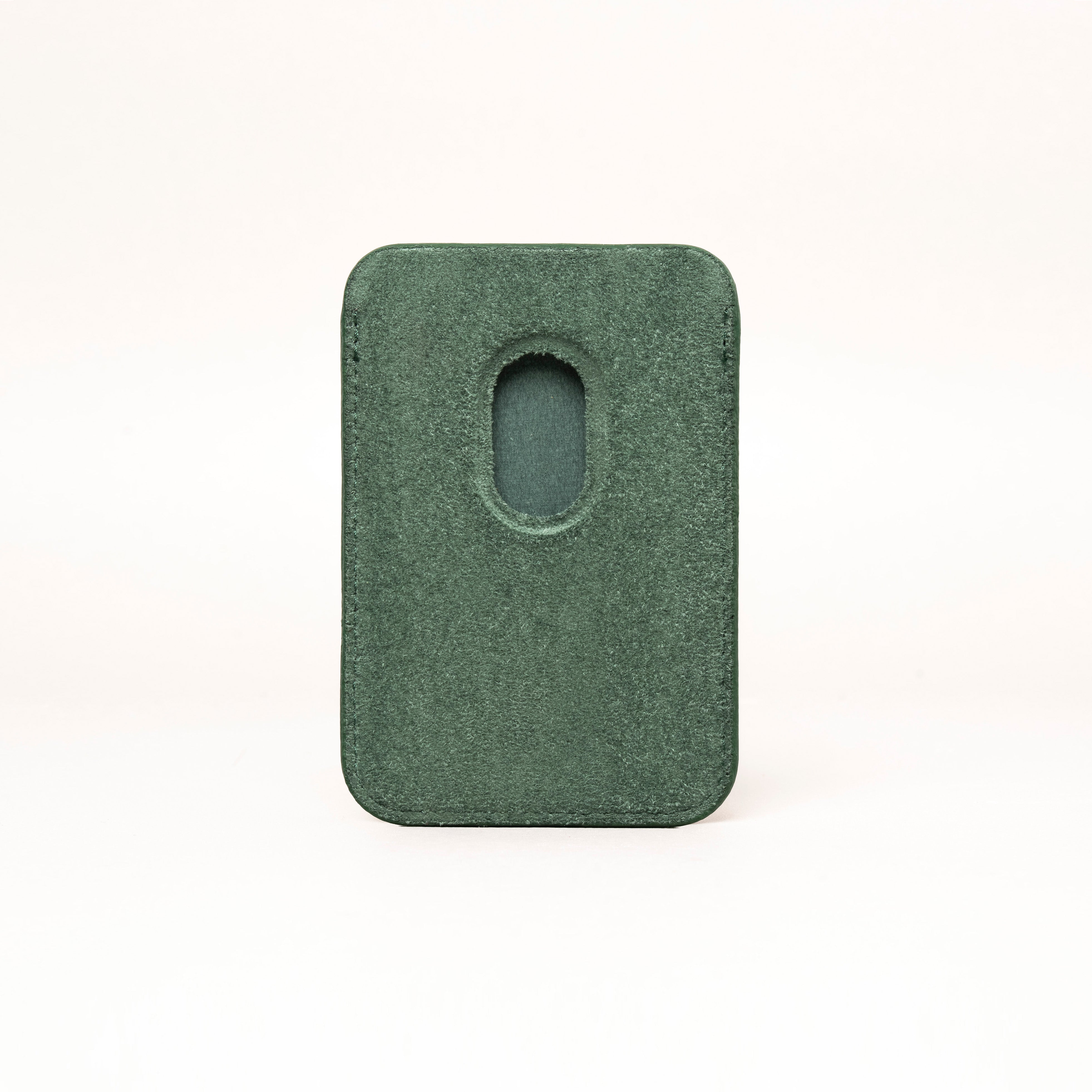 Alcantara Wallet - Green