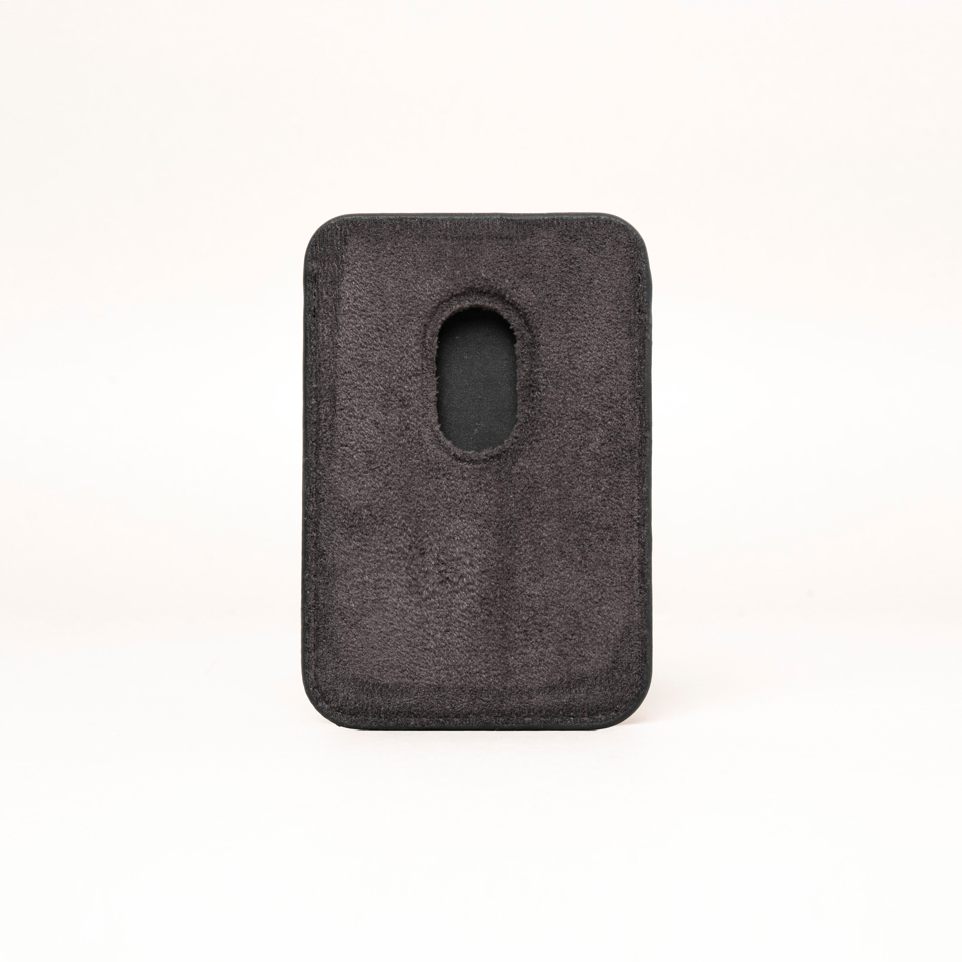 Alcantara Wallet - Dark Gray