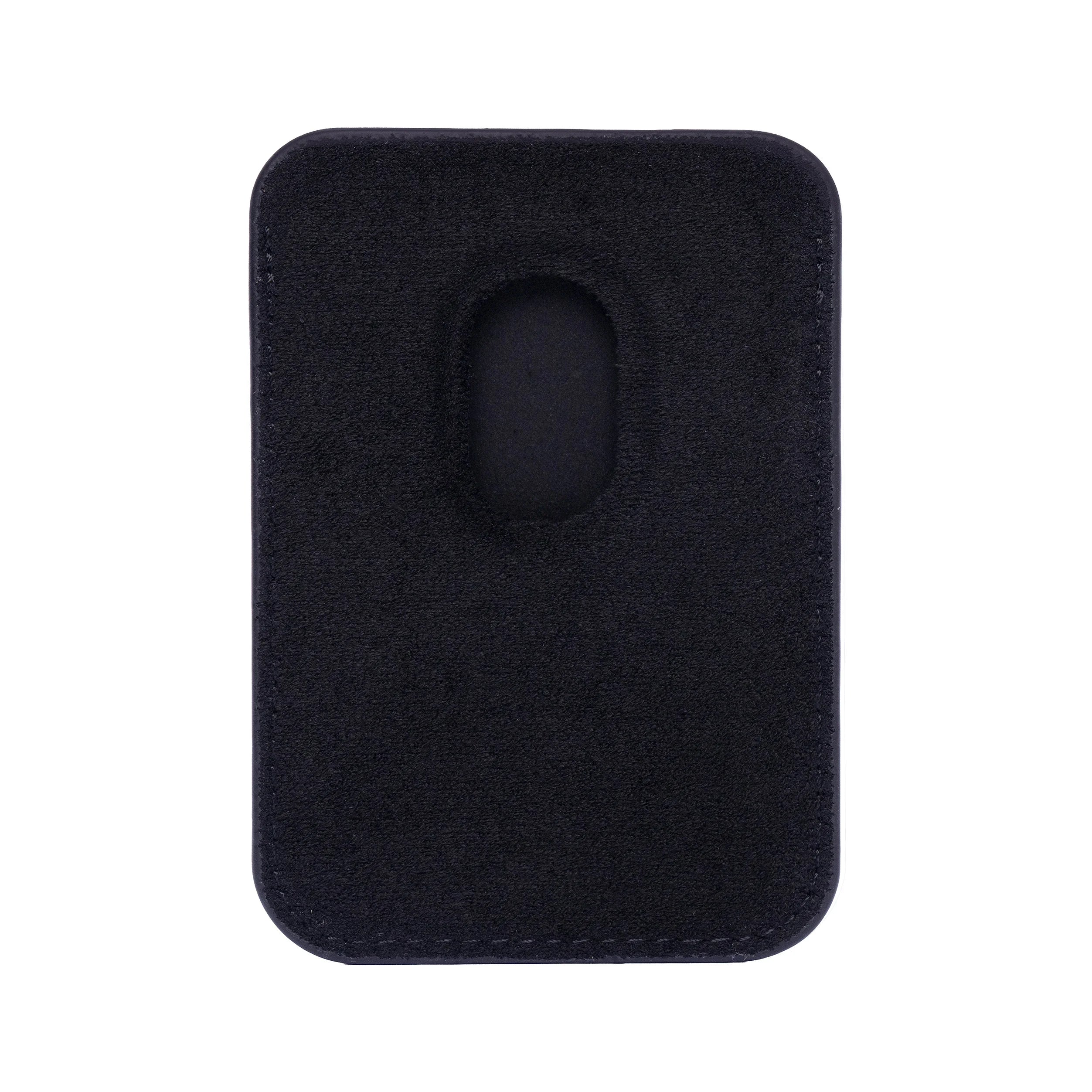 Suede Wallet - Black