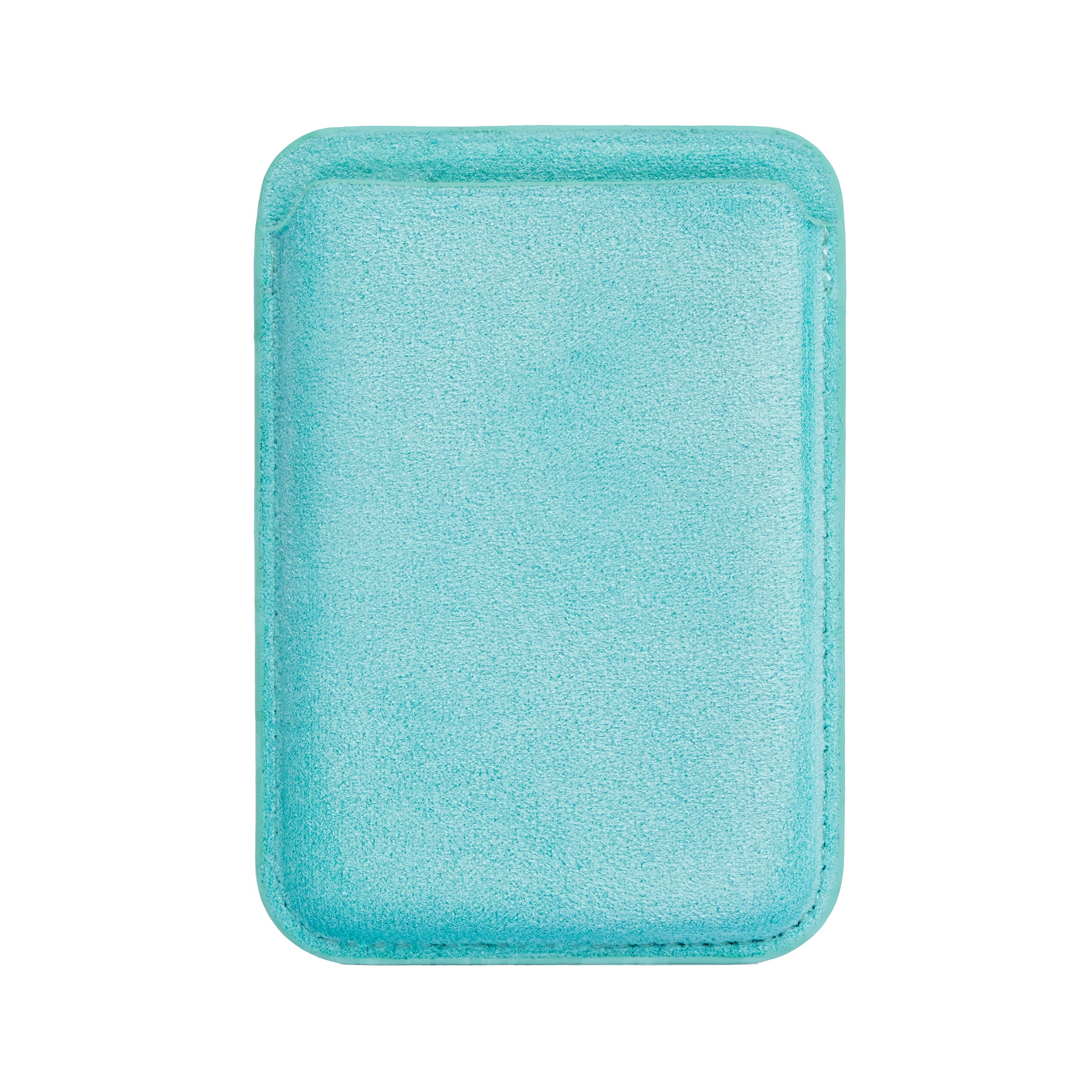 Suede Wallet - Turquoise