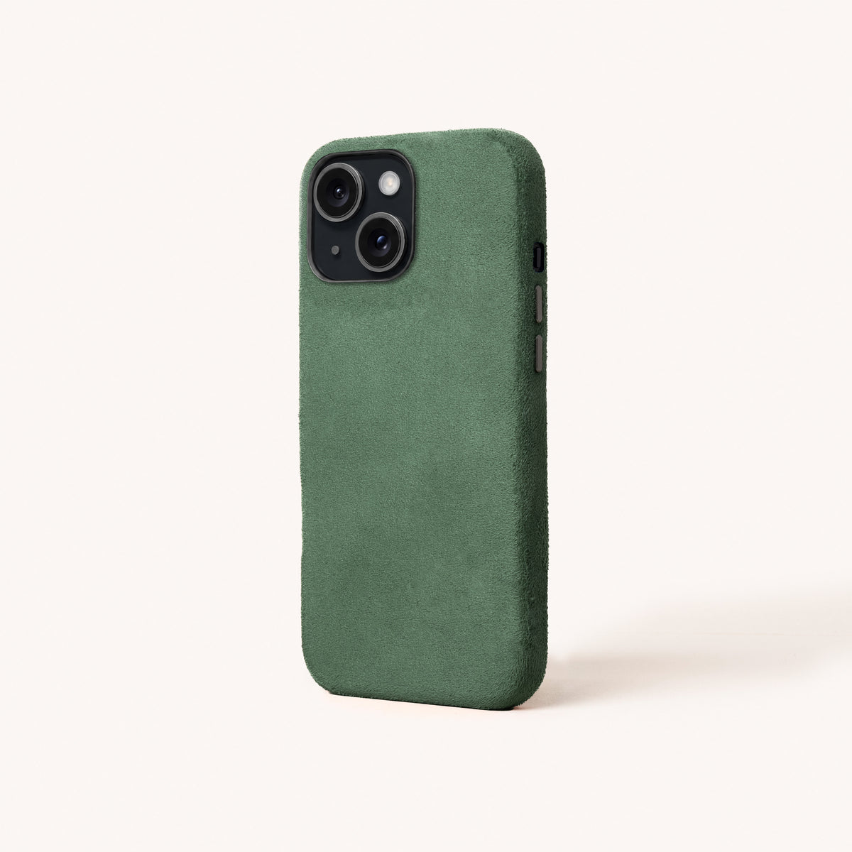 iPhone 14 Plus - Alcantara Case - Green