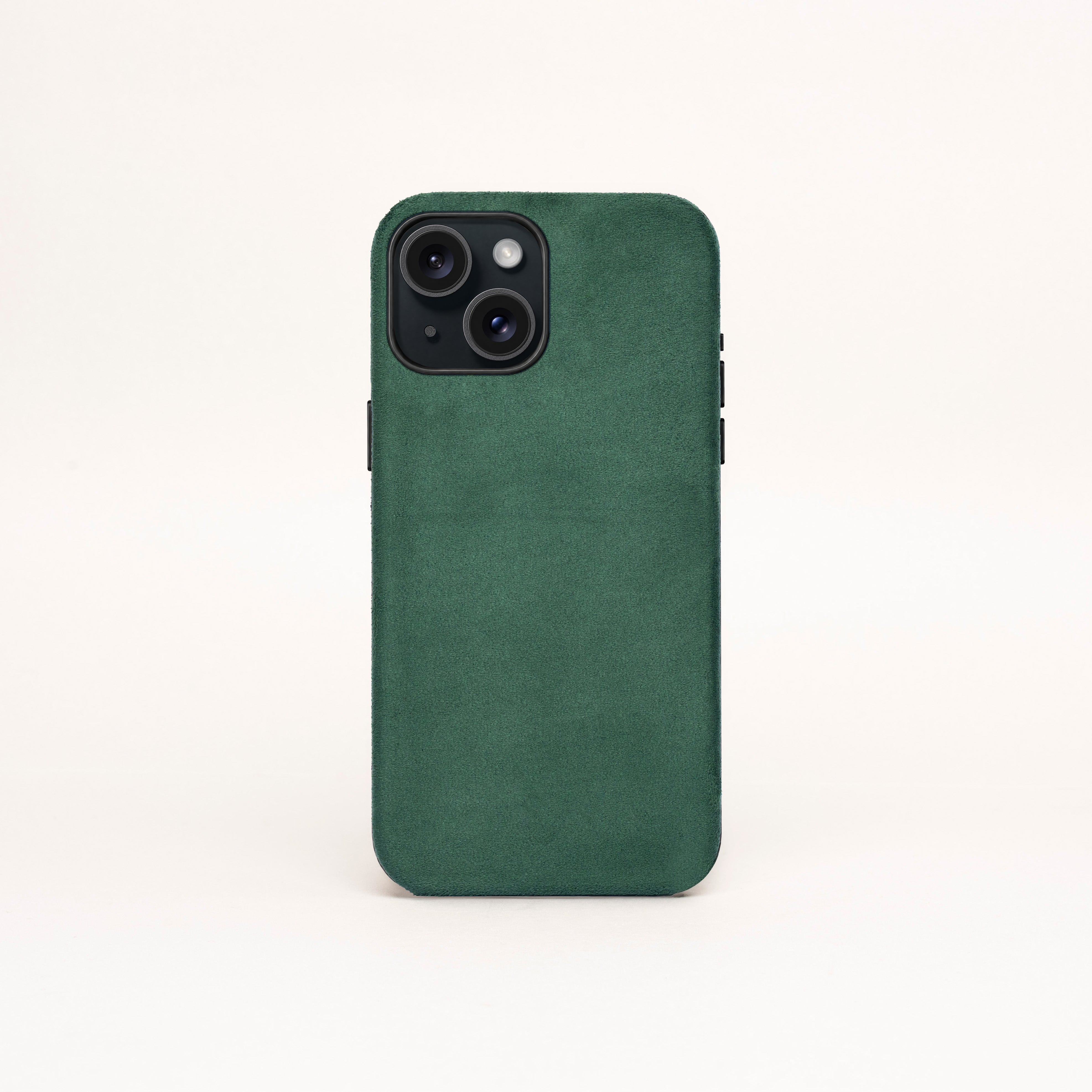 iPhone 14 Plus - Alcantara Case - Green
