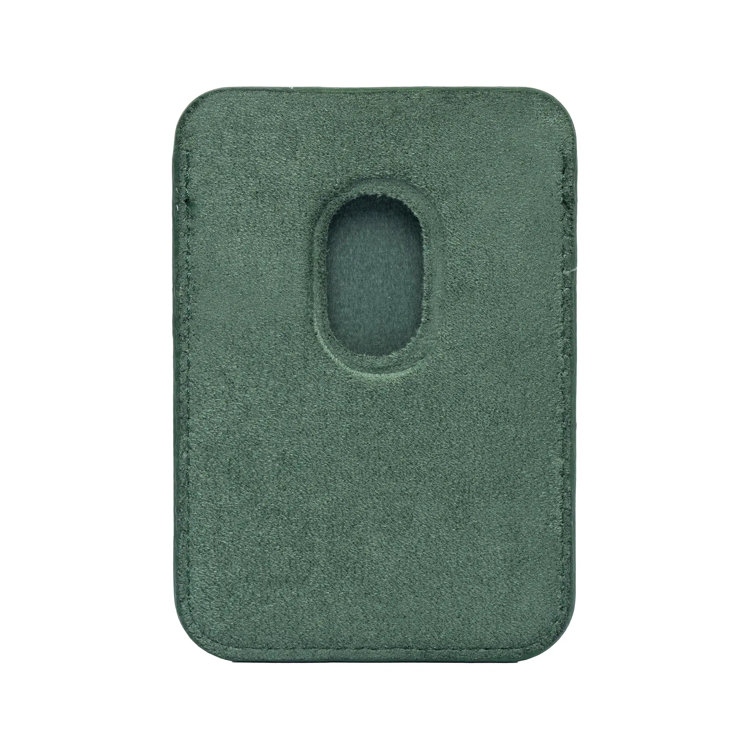 Suede Wallet - Green