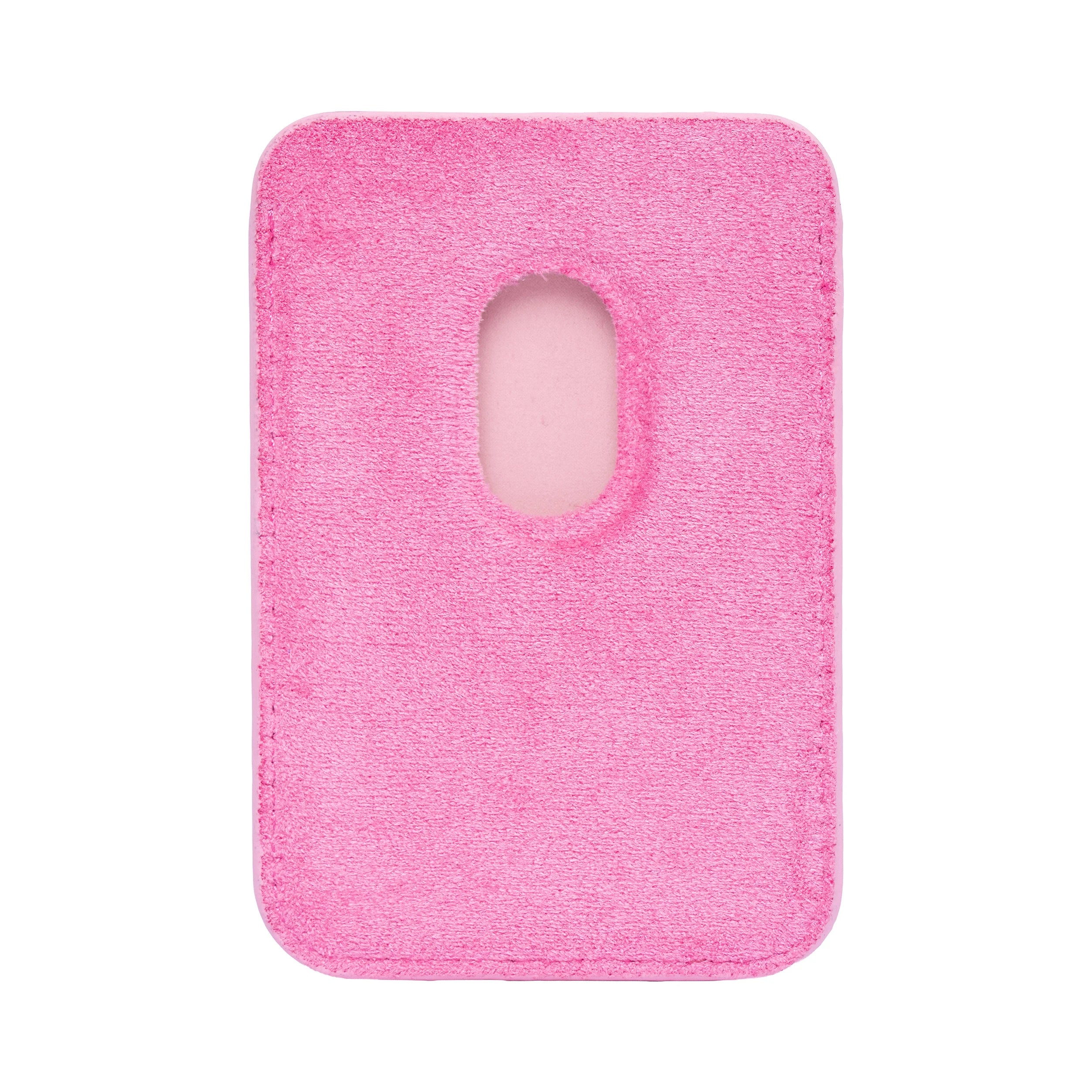 Suede Wallet - Pink