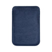 Suede Wallet - Navy Blue
